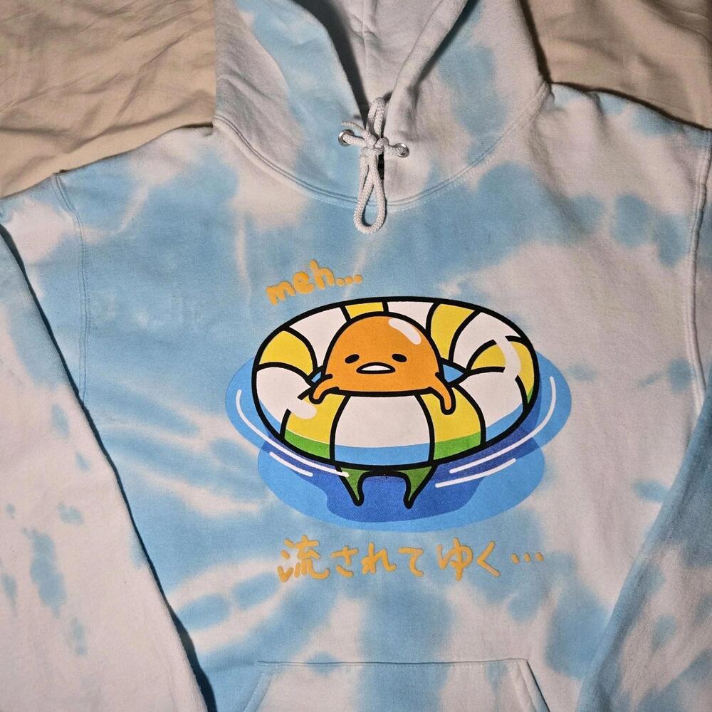 Sanrio Gudetama The Lazy Egg Bioworld Hoodie - Picture 7 of 9
